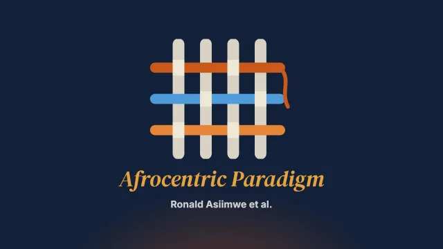 Cultural Threads: An Afrocentric Paradigm for Integrating Social Justice Principles in the Practice of Family Therapy in Africa