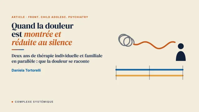 Cas clinique : quand la douleur est montrée et réduite au silence. Des jeunes en quête d’une voix