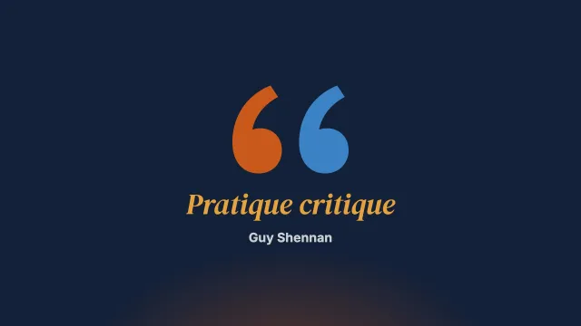 Vers une pratique critique orientée vers les solutions ?