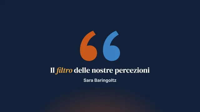 Terapia cognitiva: tutto dipende dalla lente attraverso cui si guarda