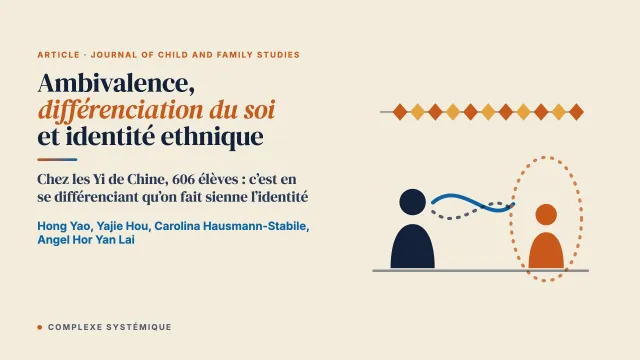 Ambivalence intergénérationnelle, différenciation du soi et identité ethnique : une étude en méthodes mixtes sur la socialisation ethnique familiale