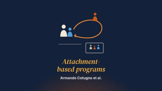 Taking care of the body to cure the mind: family-based therapies as attachment-based programs for adolescents with Anorexia Nervosa