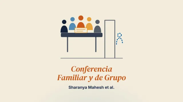 ¿Qué es la Conferencia Familiar y de Grupo para personas adultas? Parte 1: caracterizar el modelo y los métodos de investigación