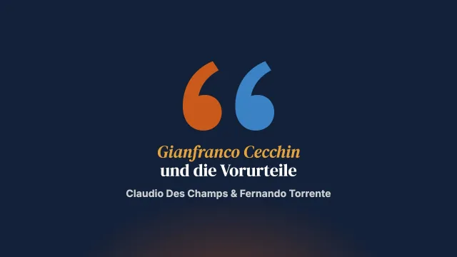 Hommage an den Meister Gianfranco Cecchin: die systemischen Vorurteile
