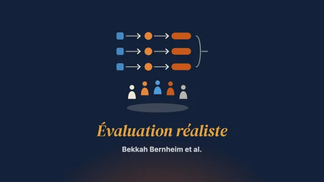 Appliquer une évaluation réaliste à une intervention des services sociaux à l’enfance : un exemple détaillé tiré de l’étude sur les conférences familiales de protection