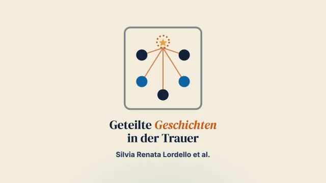 Ein narrativer Ansatz für die Arbeit mit Gruppen trauernder Angehöriger