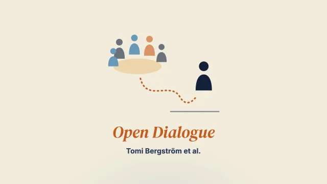 Retrospective Experiences of First-Episode Psychosis Treatment Under Open Dialogue-Based Services: A Qualitative Study