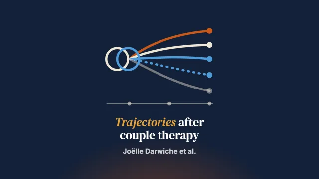 Post-Therapy Trajectories Following Brief Systemic Couple Therapy for Parents