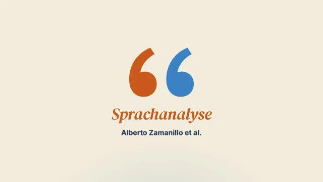 Sprachanalyse in der Ausbildung in lösungsfokussierter Therapie: Auszubildende im Vergleich mit ihrem Ausbilder