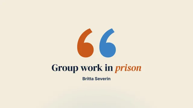 Solution-Focused Group Work in Prison