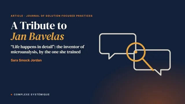 A Tribute to Jan Bavelas