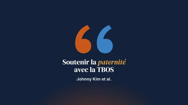 Un programme de paternité enrichi par la TBOS : étude pilote comparant les modes de délivrance face à la pandémie de COVID-19