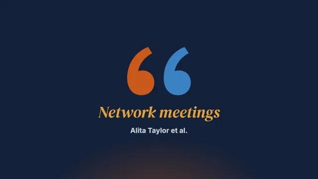 Practitioners of open dialogue report their personal transformations as a result of conducting network meetings