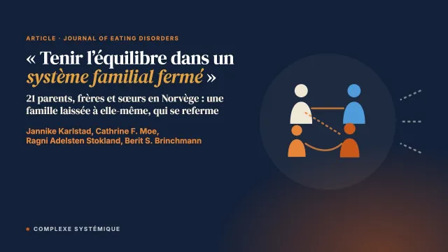 « Tenir l’équilibre dans un système familial fermé » : une étude en théorie ancrée de la vie de famille quand l’un de ses membres a un trouble alimentaire