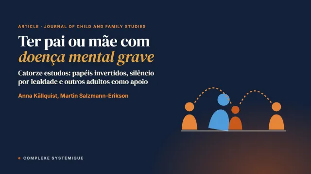 Experiências de ter pai ou mãe com doença mental grave: uma metassíntese interpretativa da literatura qualitativa
