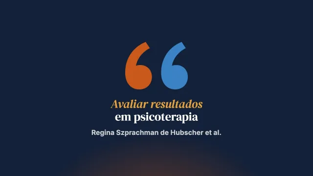 Pesquisa científica em avaliação de resultados em psicoterapia