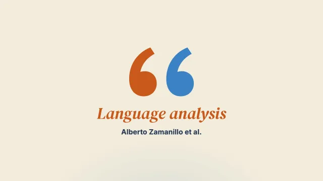 Language analysis in solution-focused therapy training: comparing trainees with their trainer