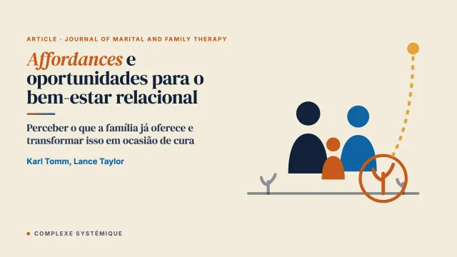 Affordances e oportunidades para o bem-estar relacional
