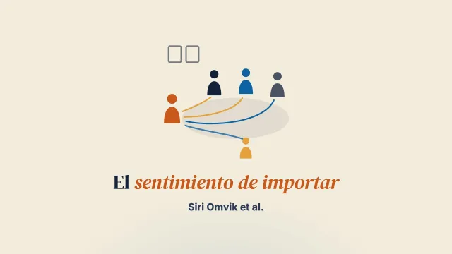 Enmarcar la apertura: similitudes y diferencias en las experiencias de pacientes y de su red social al participar en reuniones de red dialógicas, a través de la lente del sentimiento de importar
