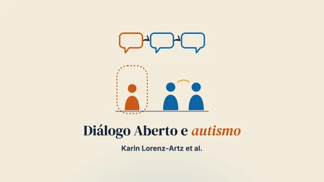 Explorar o diálogo aberto e o autismo: um estudo qualitativo do ponto de vista das pessoas atendidas