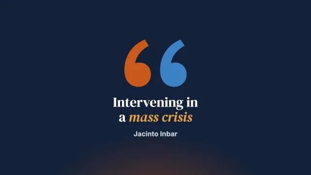 Psychological intervention in mass crisis. The terrorist attack on the Jewish community of Buenos Aires (part 1)