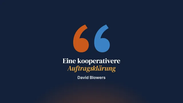 „Welchen Unterschied wird das machen?“ – Die Auftragsklärung in der lösungsfokussierten Kurzzeittherapie kooperativer gestalten