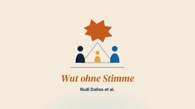 Wut ohne Stimme, Wut ohne Lösung: triadische Eltern-Kind-Prozesse und die Erfahrung, für ein Kind mit Autismusdiagnose zu sorgen
