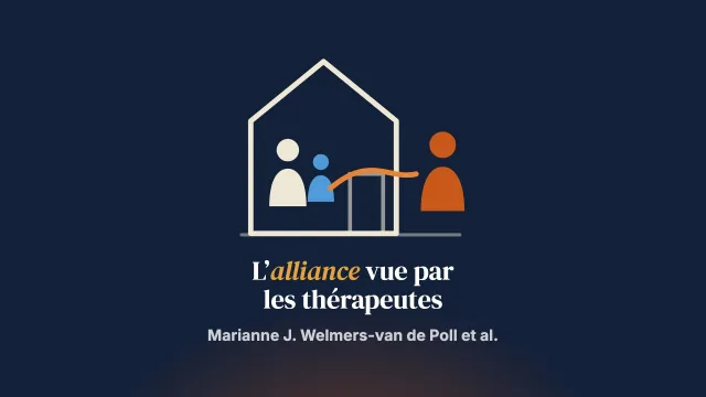 La contribution à l’alliance des thérapeutes dans le traitement familial à domicile : rôle des comportements de construction de l’alliance, de la personnalité et de l’expérience clinique