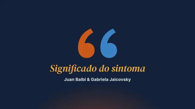 O significado do sintoma nos transtornos alimentares