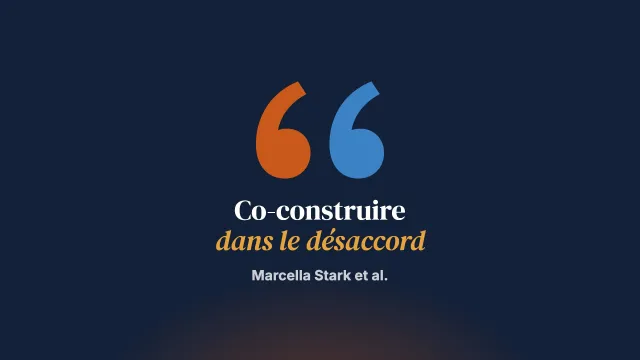 Co-construire une conversation orientée vers les solutions dans le désaccord