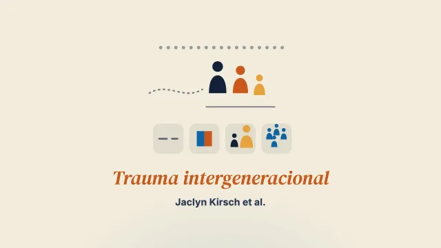 Explorar el trauma intergeneracional en poblaciones migrantes forzadas: una metasíntesis cualitativa