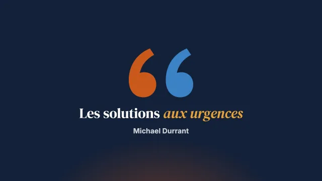 Le travail orienté vers les solutions aux urgences d’un grand hôpital