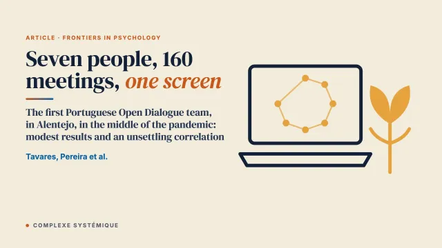 The first Portuguese Open Dialogue pilot project intervention