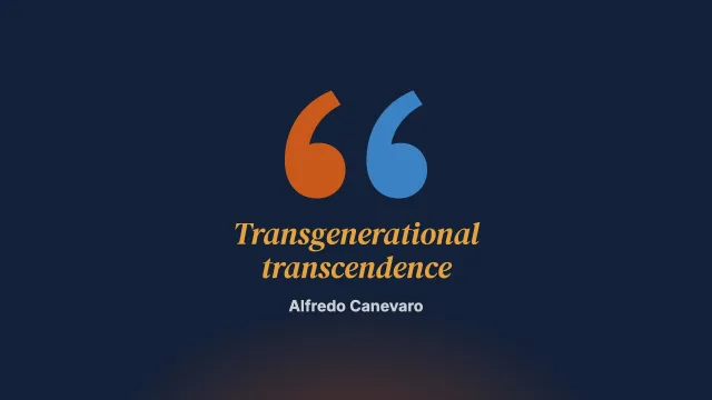 The survival of the family through transgenerational transcendence