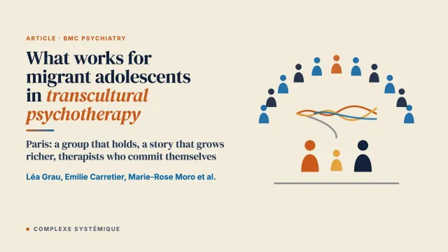 A qualitative exploration of what works for migrant adolescents in transcultural psychotherapy: perceptions of adolescents, their parents, and their therapists