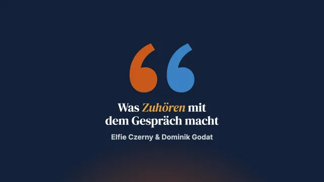 Wie Ihr Zuhören Ihre Gespräche beeinflusst