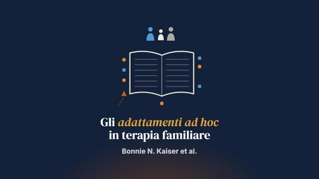 Valutare la coerenza degli adattamenti ad hoc con gli obiettivi terapeutici: studio qualitativo di una terapia familiare condotta da figure di counseling non professionali a Eldoret, in Kenya