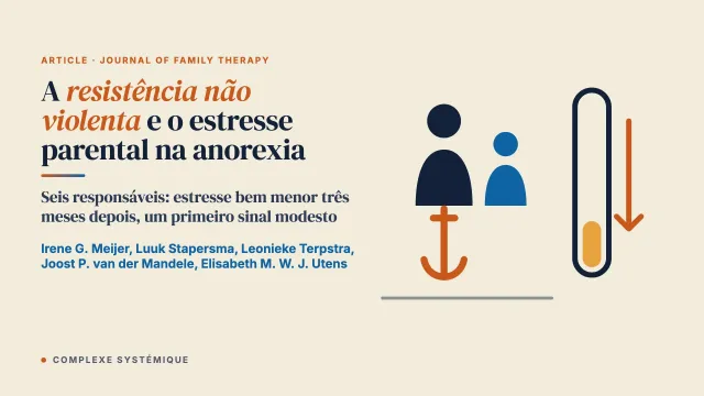 Tratamento pela resistência não violenta do estresse parental e da interação parento-filial na anorexia nervosa na adolescência: estudo piloto