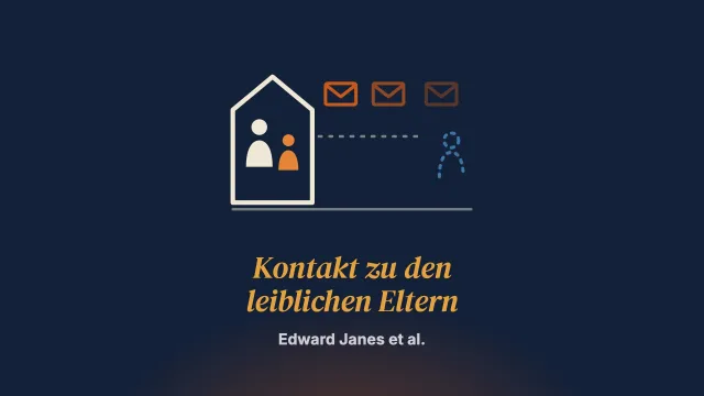 Erfahrungen von Adoptiveltern mit dem Kontakt zu den leiblichen Eltern in den Jahren nach der Unterbringung