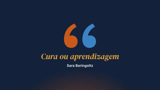 Terapia cognitiva: cura ou aprendizagem?