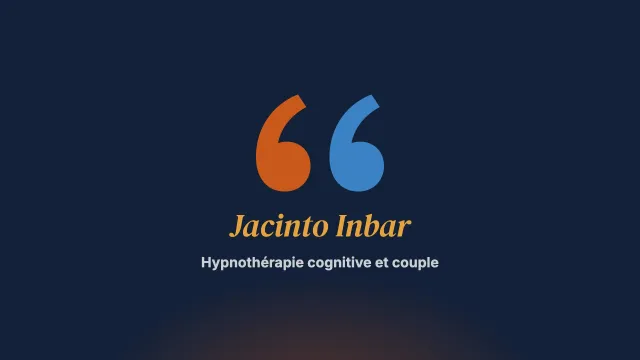 Intégrer l’hypnothérapie cognitive au traitement du couple. Entretien avec Jacinto Inbar