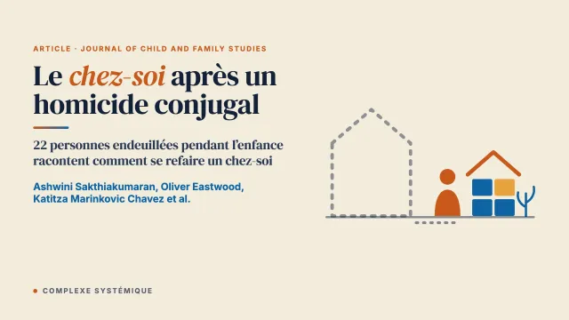 Le chez-soi après un homicide conjugal : l’expérience des enfants et des jeunes