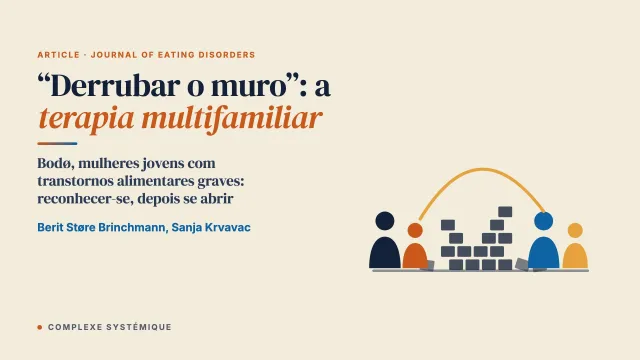 “Derrubar o muro”: a experiência de pacientes e famílias na terapia multifamiliar para mulheres jovens adultas com transtornos alimentares graves