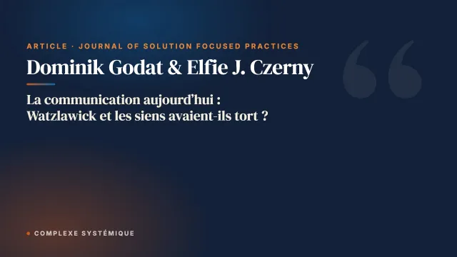 La communication aujourd’hui : Watzlawick et les siens avaient-ils tort ?