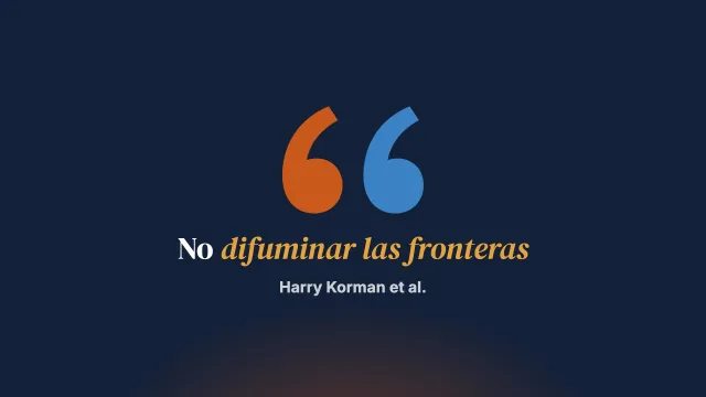 No queremos difuminar las fronteras: respuesta a Guy Shennan y al Solution Focused Collective