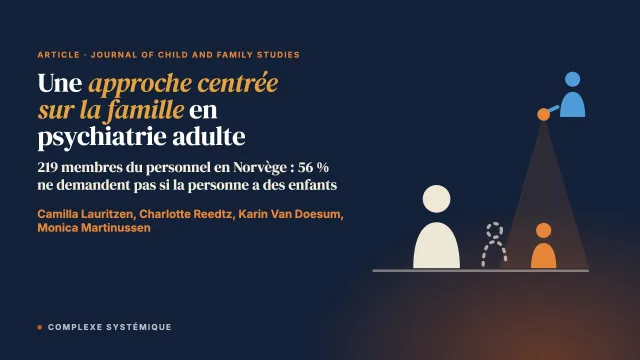 Les facteurs qui peuvent faciliter ou freiner une approche centrée sur la famille dans le traitement des parents ayant un trouble psychique