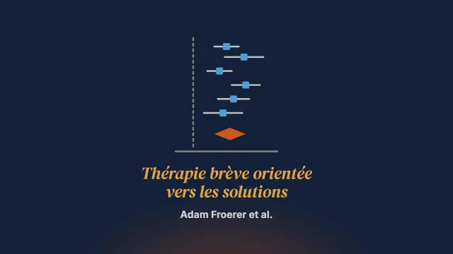 Méta-analyse des recherches iraniennes sur la thérapie brève orientée vers les solutions : le type de résultat, la modalité d’intervention ou le format de délivrance font-ils une différence ?