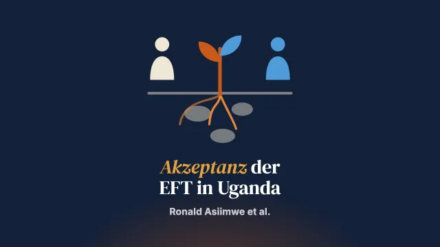Akzeptanz der emotionsfokussierten Therapie in Uganda: die Sicht von Fachkräften für psychische Gesundheit