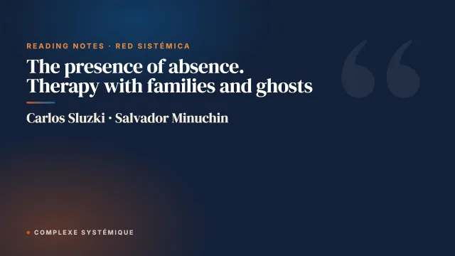 The presence of absence. Therapy with families and ghosts