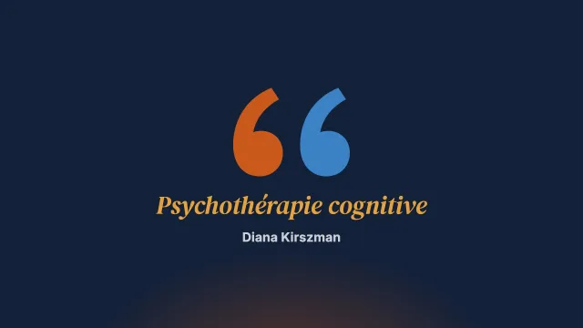 Psychothérapie cognitive de la dépression